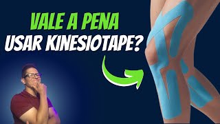 Vale a pena usar bandagem elástica kinesiotape para o joelho  FISIO EM MOVIMENTO [upl. by Idnak947]