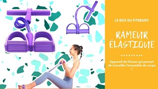 Rameur Élastique  Entraînement et programme dexercice [upl. by Oicnerolf]