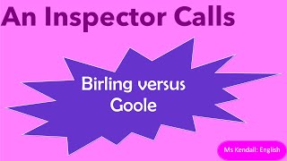 An Inspector Calls  Act 1  Mr Birling versus Inspector Goole [upl. by Hisbe747]