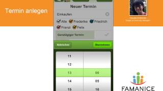 So funktioniert der Familienkalender in der FAMANICEApp [upl. by Eerat]