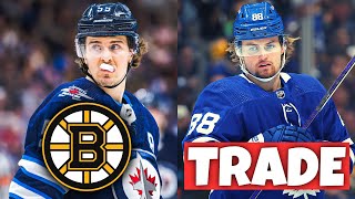 NHL News amp Rumors William Nylander Trade Mark Scheifele Trade To Bruins Erik Karlsson Trade To [upl. by Ainod]