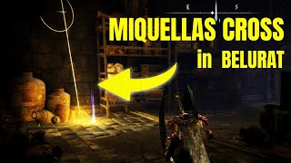 NO SPOILERS  Miquellas cross in BELURAT TOWER SETTLEMENT  How to find miquellas cross in belurat [upl. by Andrey]