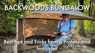 Backwoods Bungalow Best Tips and Tricks from a Professional Instructor with Dave Canterbury [upl. by Heyman]