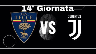 FC25 14Giornata Lecce JUVE [upl. by Htebyram]