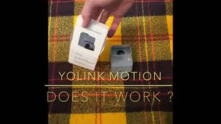 YoLink LoRa Smart Outdoor Motion Detector Sensor [upl. by Zephaniah312]