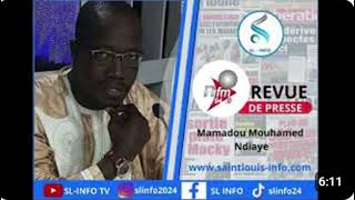 REVUE DE PRESSE RFM AVEC MAMADOU MOUHAMED NDIAYE  22 OCTOBRE 2024 [upl. by Aneekahs]