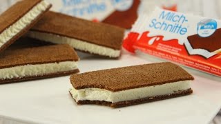 Milchschnitte selber machen  MilchSchnitte einfach amp lecker ohne Gelatine [upl. by Lorette831]