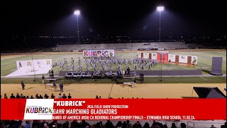 quotKubrickquot 2024 performance at Bands of America BOA CA Regional Championships 2024  110224 [upl. by Devin267]