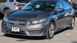 Used 2017 Honda Civic Silver Spring MD Rockville MD P6425 [upl. by Enaffit317]