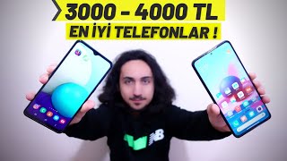 3000 TL  4000 TL Arası En İyi Telefonlar 2022 [upl. by Tupler]