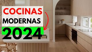 ✅ COCINAS MODERNAS 2024 TENDENCIAS [upl. by Harvie]