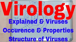 Virology MicrobiologyWhat is VirologyWhat is Virus in BiologyViruses PropertiesStructure of Viru [upl. by Nahtanoy]