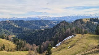 Grenzwanderung LuzernBern von der AlpAhorn über Hochänzi nach Luthern Bad 2Teil [upl. by Corell]