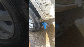 Car tubeless tyre puncture Repair  How to Repair Puncture in Tubeless Tyre shorts bike tyre [upl. by Caniff]