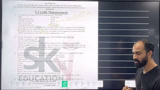 TYBAF sem 5 Credit Management  Receivable Management  lecture No 1  Siraj Shaikh [upl. by Harte]