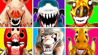 ROBLOX NEW ZOOCHOSIS MORPHS ALL MUTANT ZOO MONSTERS UNLOCKED [upl. by Clein]