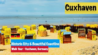 Cuxhaven  A Walking Tour of the Historic City and its Beautiful Coastline Germany 4K [upl. by Irol791]