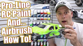 YOU Can Paint Like A Pro  ProLine RC Body Paint Review And Airbrush How To  RC Driver [upl. by Ailhad]