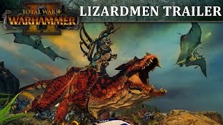 Total War WARHAMMER 2 – Lizardmen InEngine Trailer [upl. by Dloniger]