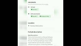 QA Tester fresher experienced qatester getemployed youtubeshorts qajobs testingjobs [upl. by Nilsoj269]