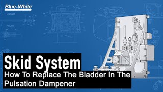 BWA Skid Systems  How To Replace The Bladder In The Pulsation Dampener [upl. by Enailuj]