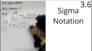 Edexcel A Level Maths 36 Sigma Notation  Summation Geometric Series Arithmetic Series [upl. by Tertias]