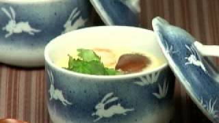 How to Make Chawanmushi Steamed Egg Custard with Chicken and Shrimp Recipe  Cooking with Dog [upl. by Acirtap]