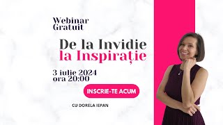 Webinar  De la Invidie la Inspirație [upl. by Nnil]