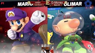 GMoney Olimar vs Codyn Mario Elon Summit Fall 24 top 16 [upl. by Anitnamaid429]