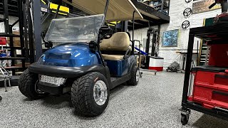 Buying a motor swapped golf cart and upgrading it [upl. by Bronwyn288]