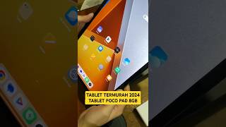 TABLET MURAH POCO PAD RAM 8GB buat Anak Sekolah amp Kuliah  Tablet Termurah Recommended [upl. by Aliak]