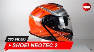 Shoei Neotec 2 Splicer TC8 Helmet Unboxing  ChampionHelmetscom [upl. by Aihsenal]