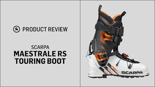 Scarpa Mens Maestrale RS Alpine Touring Boot  GH Review [upl. by Schott]