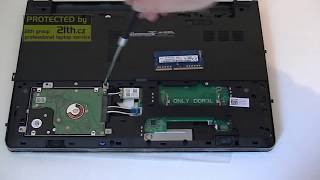 How to replace hard disk and ram DDR3 on Dell 3451 laptop [upl. by Atiuqet]