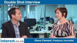 Double Shot Interview with Diana Clement Freelance Journalist  December 2016 [upl. by Narhem]