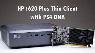 HP t620 Plus Thin Client Review for Games and HTPC [upl. by Araiek]