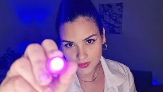 ASMR OFTALMOLOGISTA exame dos olhos  ROLEPLAY MÉDICO [upl. by Egnalos]