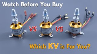 KV Comparison of Cheap amp Popular A2212 Brushless Motors Which KV For your Airplane [upl. by Eulalie163]