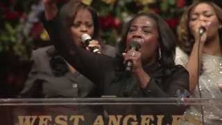 West Angeles COGIC Praise Team Sister Geneen White Worshiping The Lord HD [upl. by Kosaka721]