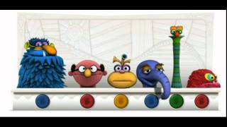 Jim Henson Muppets Google Doodle sing Bruce Springsteen quotHungry Heartquot [upl. by Kolb]