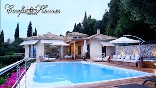 Beautiful newly built villa of 550 sqm in prestigious area Central Corfu [upl. by Rayham]