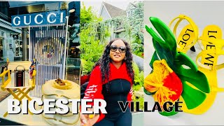 BICESTER VILlAGE VLOG  Luxury Outlet Shopping  Up to 70 Off Loewe YSL Burberry  June 2024 4K [upl. by Etnor439]