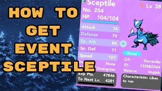 How to get Event SceptilePokemon Brick Bronze [upl. by Iaka]