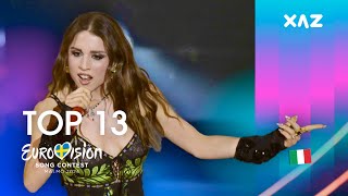 Eurovision 2024 Top 13  NEW 🇮🇹 [upl. by Bart948]