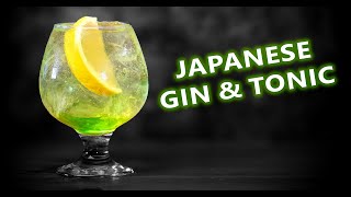 How To Make The Perfect Japanese Gin amp Tonic Cocktail [upl. by Uziel]