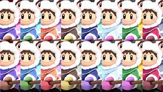 16 ICE CLIMBERS BATTLE  Super Smash Bros Ultimate [upl. by Cherise]