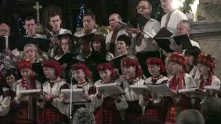 Silent Night Christmas Carol Veseli Cherevychky and Boyan [upl. by Yelsa]