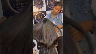 Hair spa 🧖‍♀️ shortvideo hairstyle reelsinstagram hair hairsmootheningandkeratintreatment [upl. by Anibur]