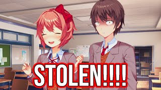 Monikas Job Is STOLEN  DDLC MOD New World Updated and Rebooted FULL [upl. by Honniball]