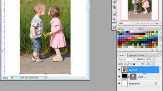 How to Cut Photos into Shapes in Photoshop and PSE [upl. by Mauretta436]